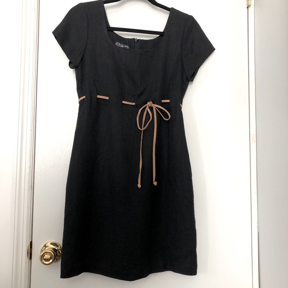 Vintage Cynthia Rowley Black Dress